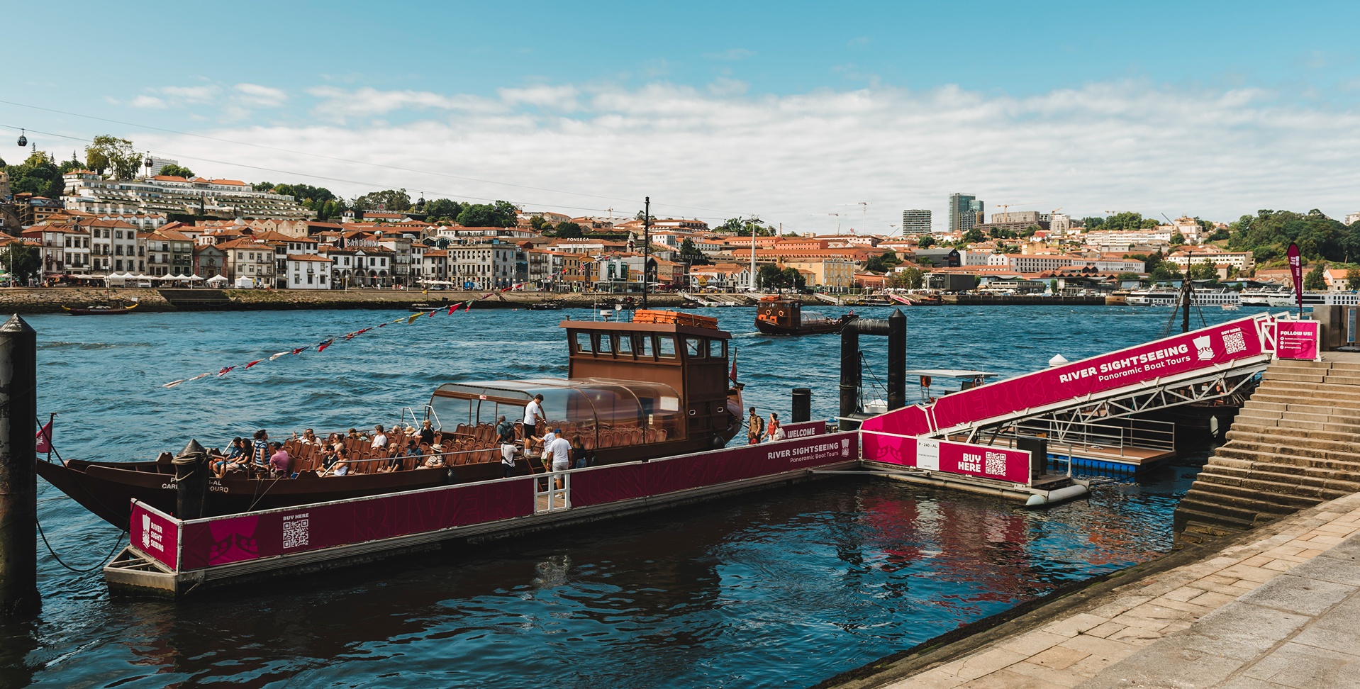 Crucero de los 6 Puentes por el río Duero con River Sightseeing - Muelle de Porto